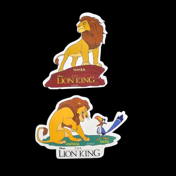 Disney Jewelry - Walt Disney The Lion King Promo Badge Simba Mufasa Zazu BUNDLE Of 2 Pins